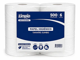 Papel Higiénico Institucional Limpio