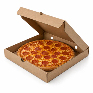 Caja para Pizza Kraft Eco