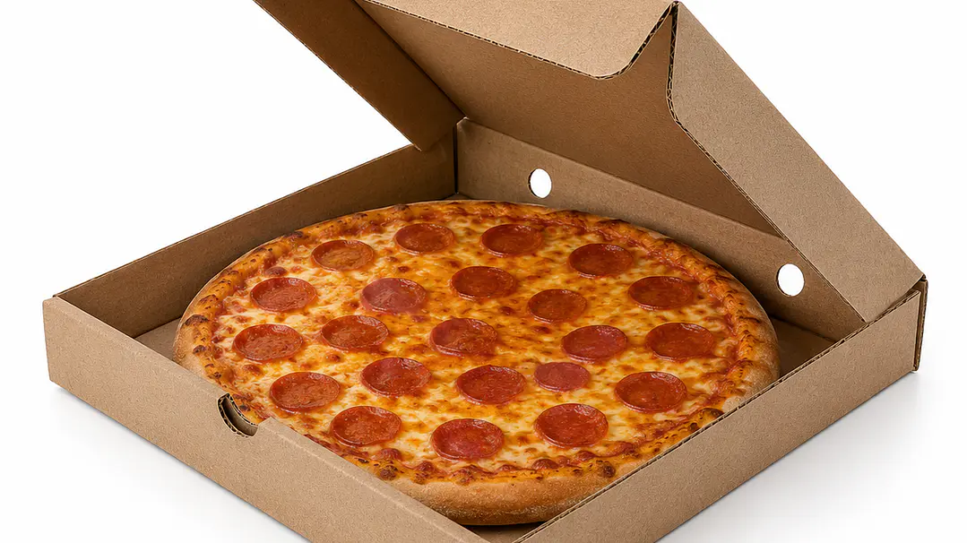 Caja para Pizza Kraft Eco 1