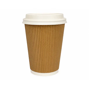 Vasos Ripple Kraft 8 y 12 oz TuGou