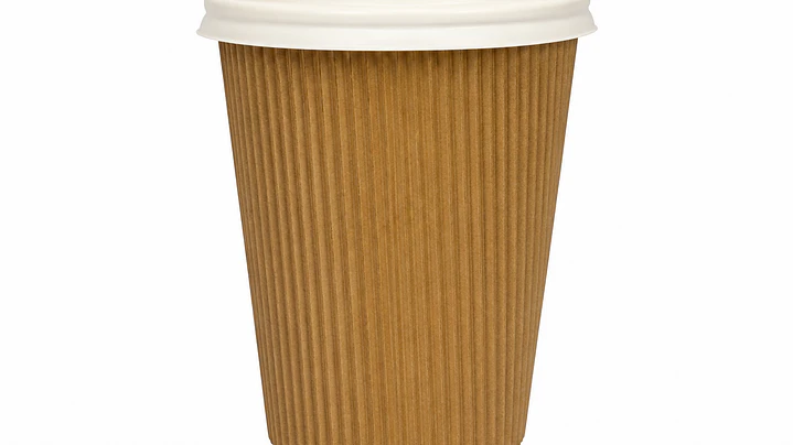 Vasos Ripple Kraft 8 y 12 oz TuGou 1