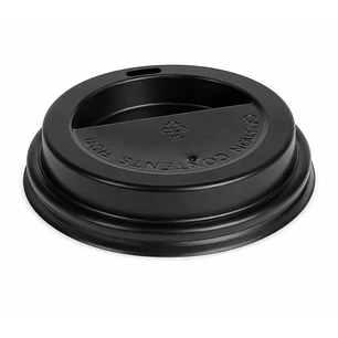 Tapa Capuccino Negra 6, 8, 12 y 16 oz