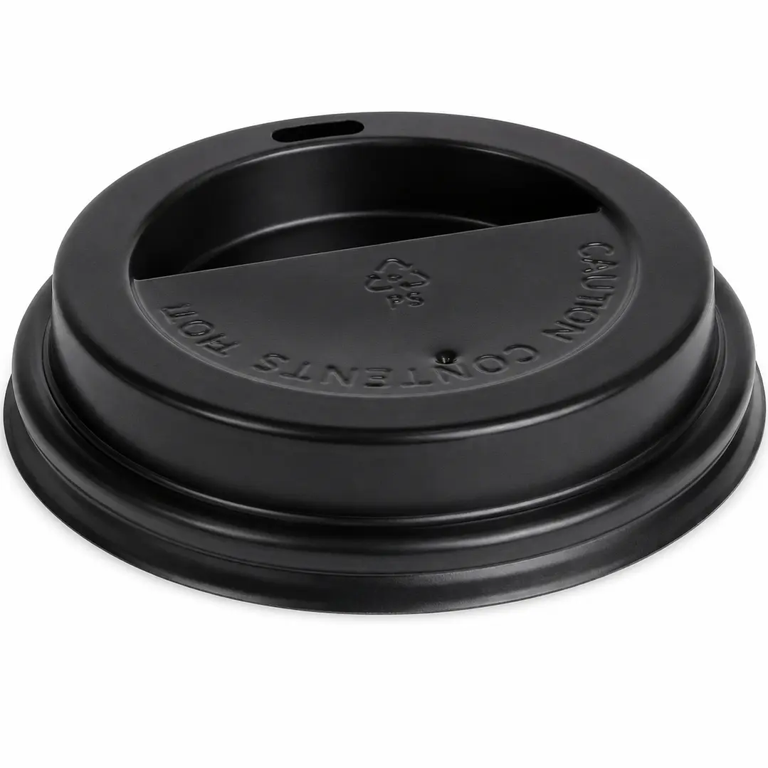 Tapa Cappuccino Negra 6, 8, 12 y 16 oz 1