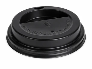 Tapa Cappuccino Negra 6, 8, 12 y 16 oz
