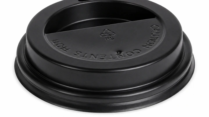 Tapa Capuccino Negra 6, 8, 12 y 16 oz 1