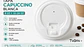 Tapa Capuccino Blanca para Vasos 8 y 10/24 oz - Miniatura 1