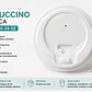 Tapa Capuccino Blanca para Vasos 8 y 10/24 oz - Miniatura 1