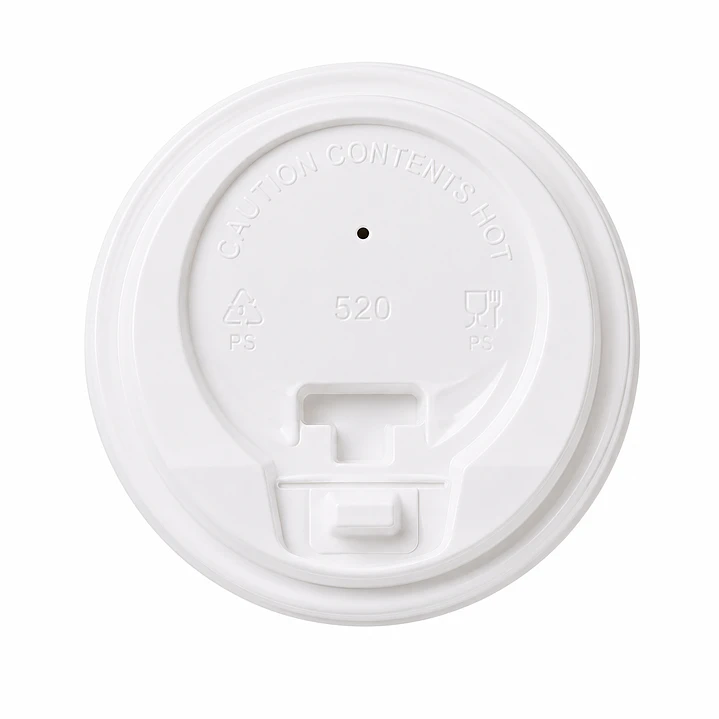 Tapa Capuccino Blanca para Vasos 8 y 10/24 oz 2