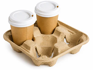 Bandeja Porta Vasos  2 y 4 Cavidades