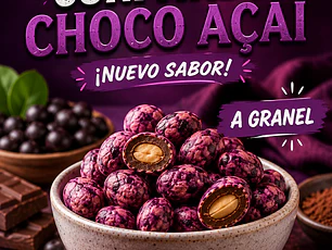 Maní Confitado Choco Açaí a Granel