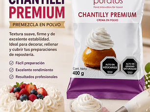 Crema Chantilly Premium Puratos 400 g