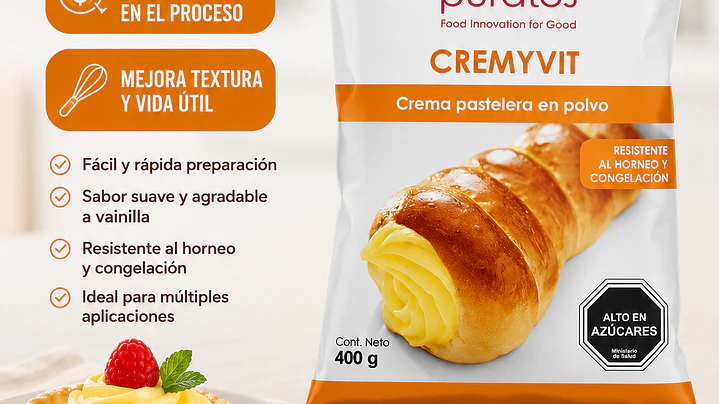 Crema Pastelera Cremyvit Puratos 400 g 1