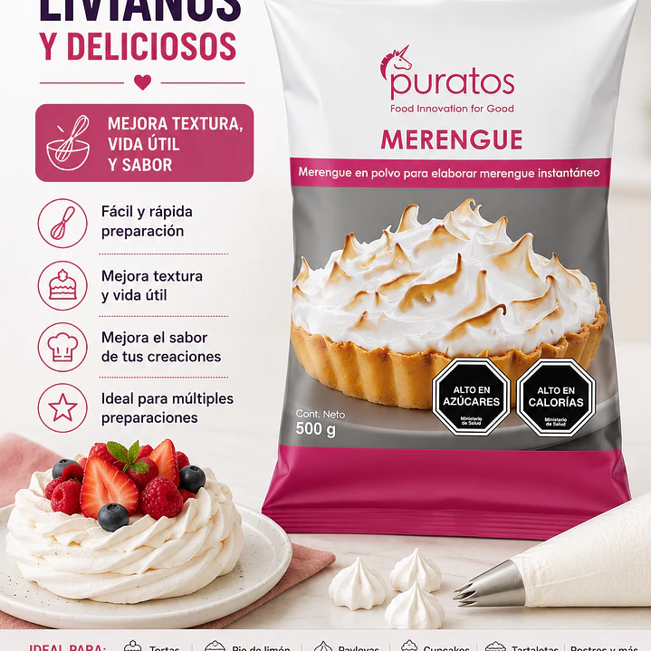Merengue Puratos 500 g 1