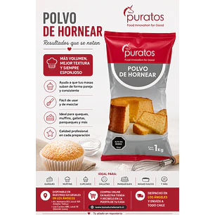 Polvo de Hornear Puratos 1 kg