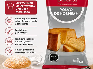 Polvo de Hornear Puratos 1 kg