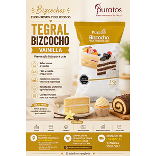Tegral Bizcocho Vainilla Puratos 1 kg