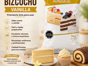 Tegral Bizcocho Vainilla Puratos 1 kg