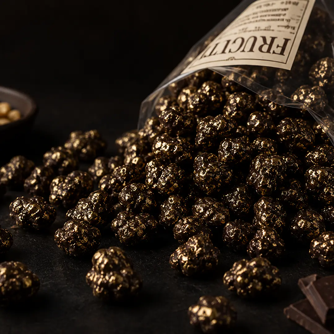 Maní Confitado Choco Oro Negro a Granel 1