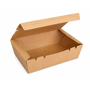 Caja Bisagra Kraft para Alimentos