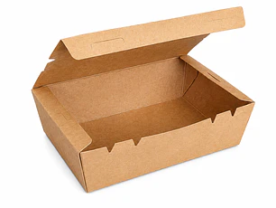 Caja Bisagra Kraft para Alimentos