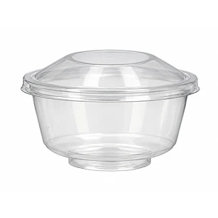 Copa 8 oz PS con Base y Tapa