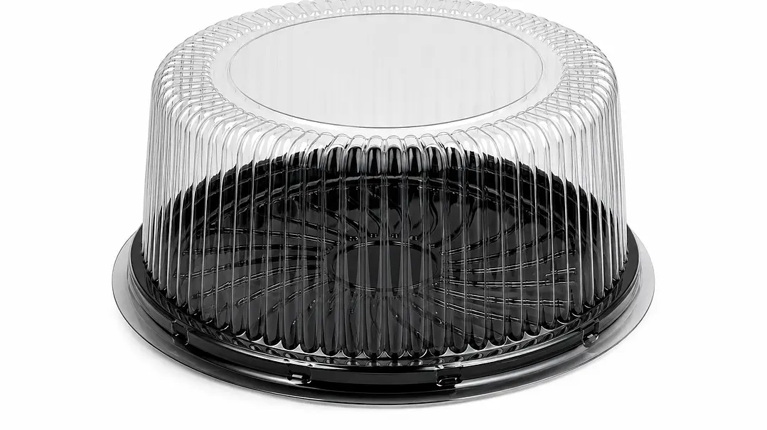 Envase para Torta Alta Base Negra 1