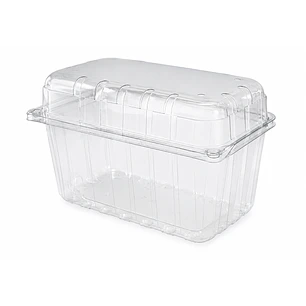 Clamshell PET 1 kg Transparente