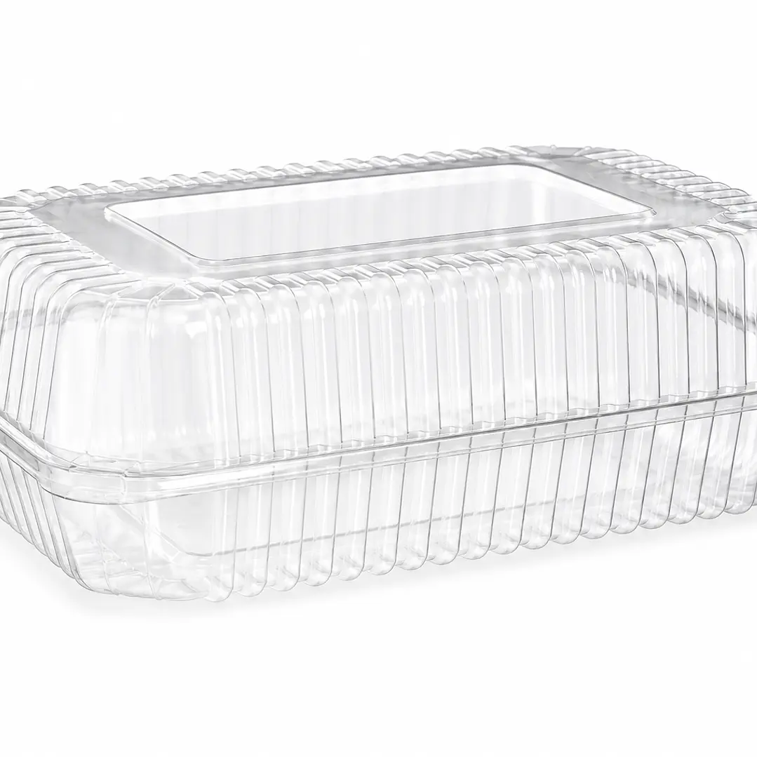Envase Multiuso Rectangular PET 217×147 × 68 mm 1