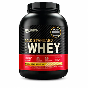 Gold Standard 100% Whey 5 lb Banana Cream – Optimum Nutrition
