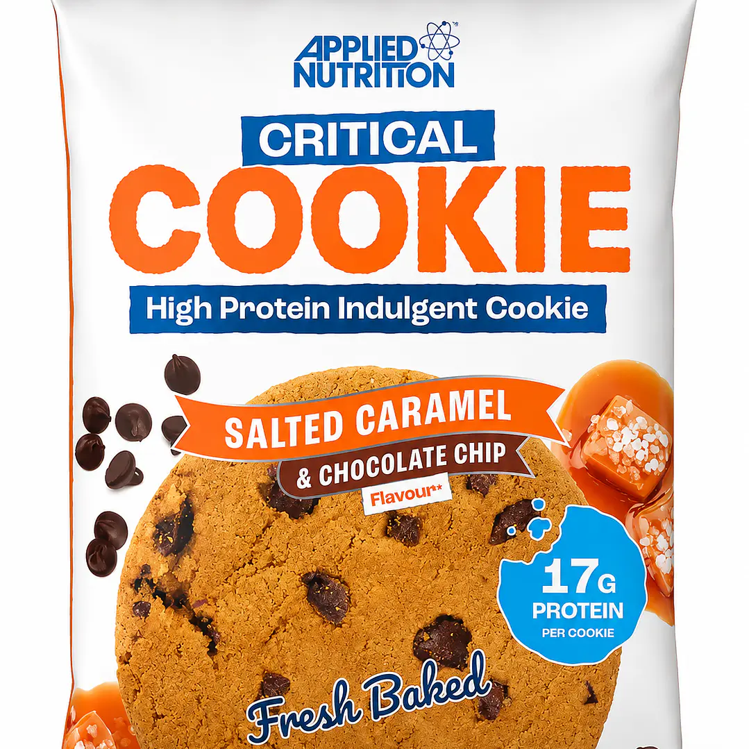 Critical Cookie Caramel y Chocolate Chip – Galleta Proteica 1