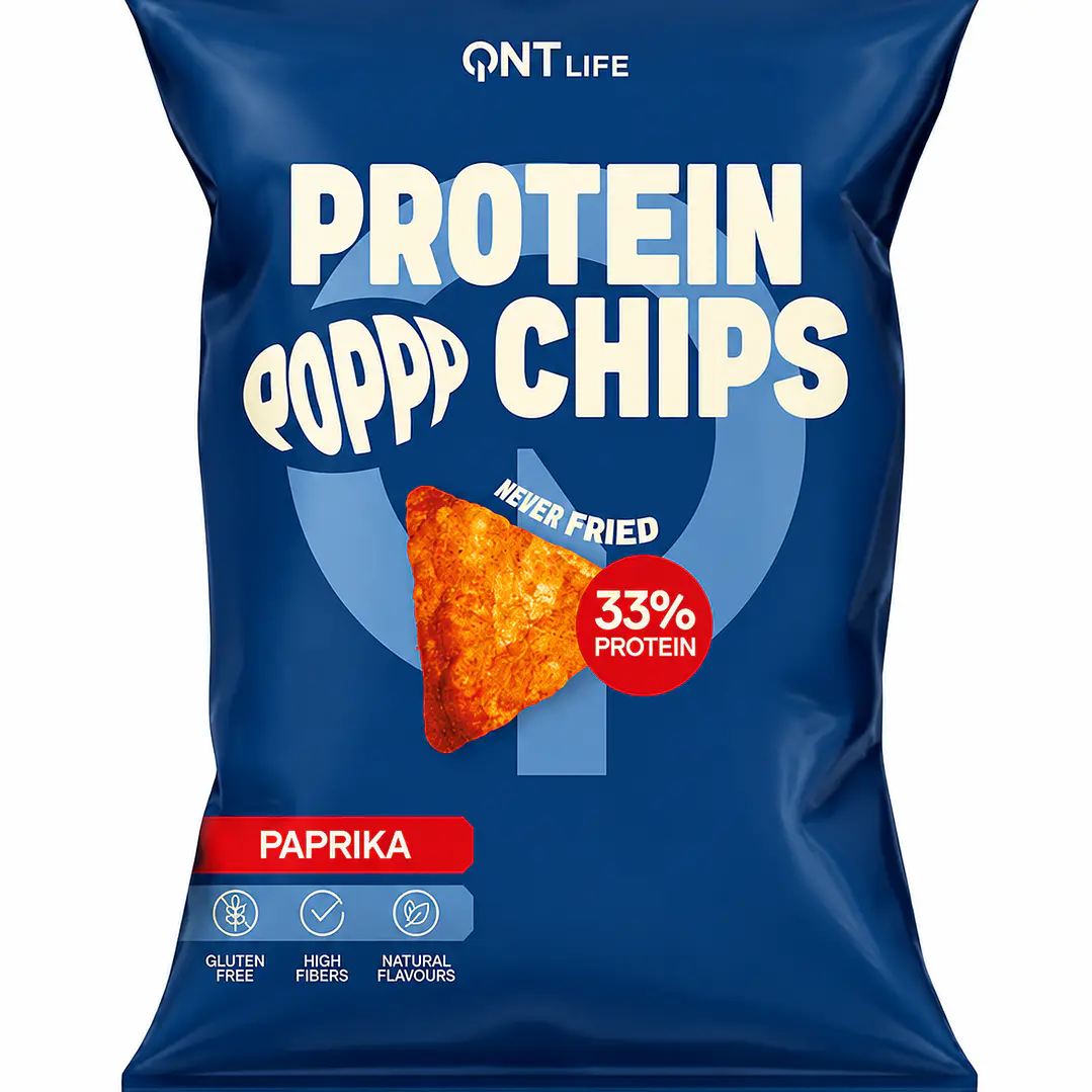 Protein Chips Paprika QNT Life 1