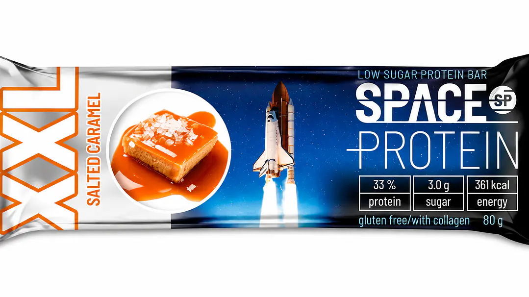 Space Protein XXL Salted Caramel 80 g 1