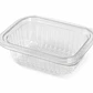 Envase Rectangular PET con Bisagra Transparente - Miniatura 1