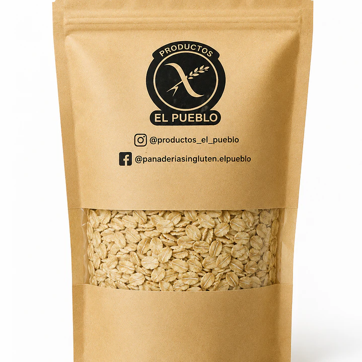 El pueblo Avena en Hojuelas Sin Gluten 500 g 1
