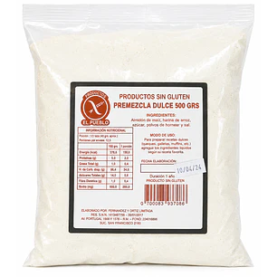 EL Pueblo Premezcla Dulce Sin Gluten 500 g