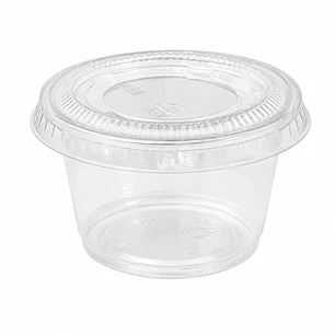 Tapa Cristal PET para Salseros 0,5 / 0,8 / 1 oz