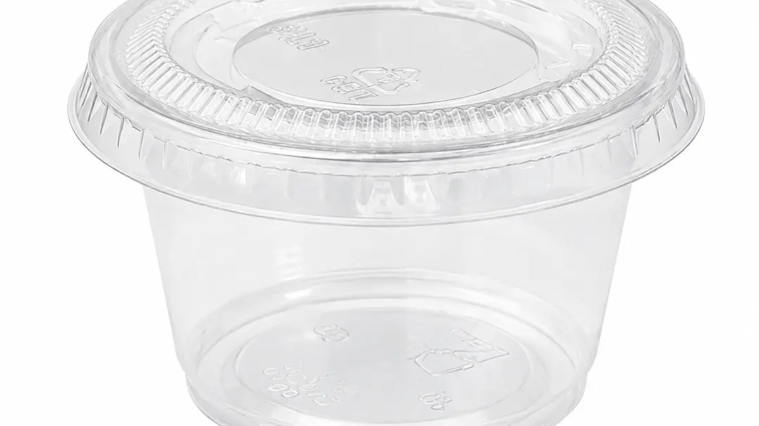 Tapa Cristal PET para Salseros 0,5 / 0,8 / 1 oz 1