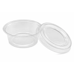 Tapa Cristal PET para Salceros 1.5, 2 y 2.5 oz 