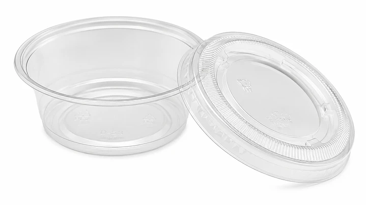 Tapa Cristal PET para Salceros 1.5, 2 y 2.5 oz  1