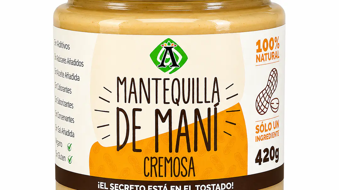  Ambrosia Mantequilla de Maní Cremosa 420g 1