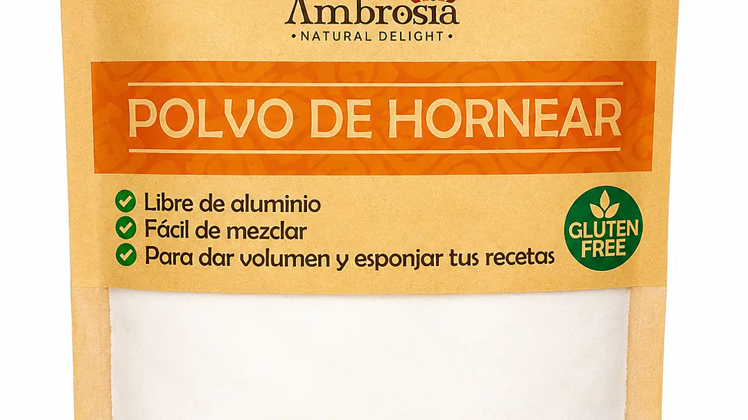 Ambrosia Polvo de Hornear Sin Gluten 150 g 1