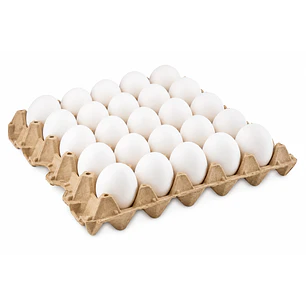 Bandeja de Huevos Blancos Primera 30 Unidades
