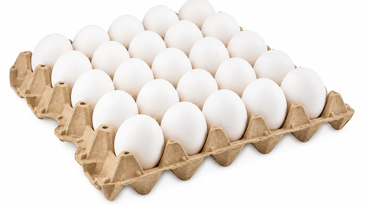 Bandeja de Huevos Blancos Primera 30 Unidades 1
