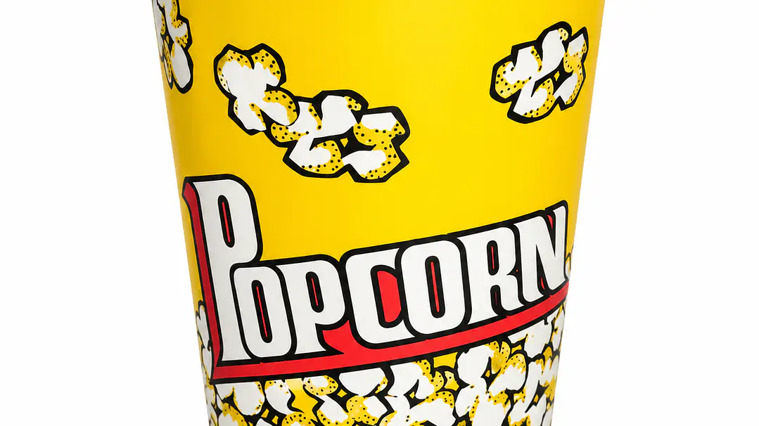 Balde Popcorn Polipapel 32 oz  1