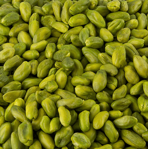Pistachos pelados