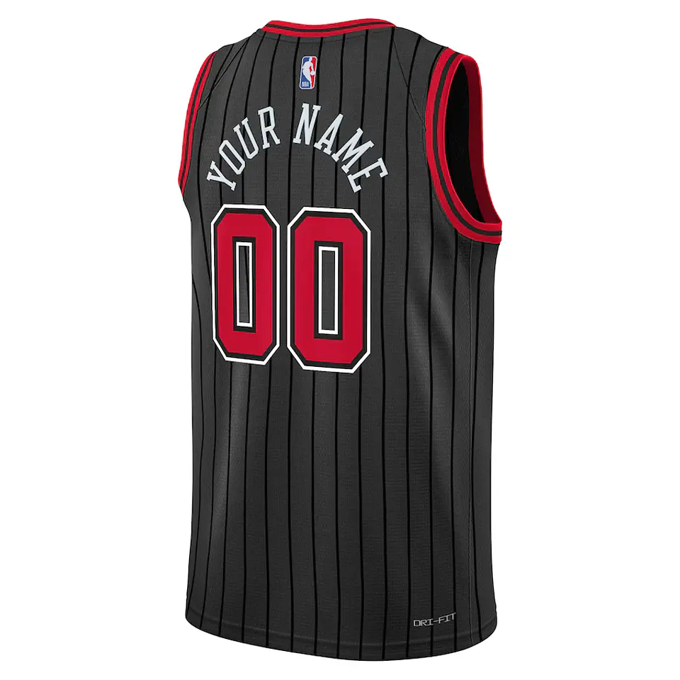 Camisola Nike Preta Chicago Bulls 2