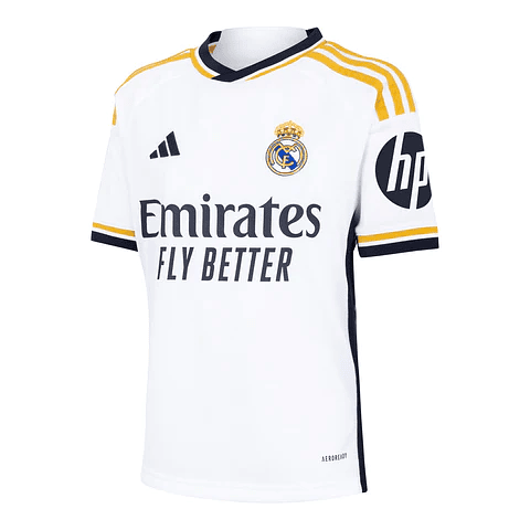 Conjunto Adidas Real Madrid Primeiro Equipamento 2023-2024