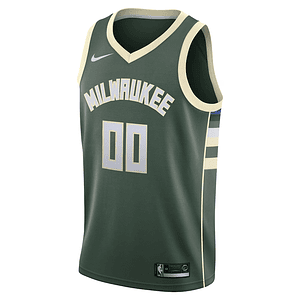 Camisola Nike Verde Milwaukee Bucks
