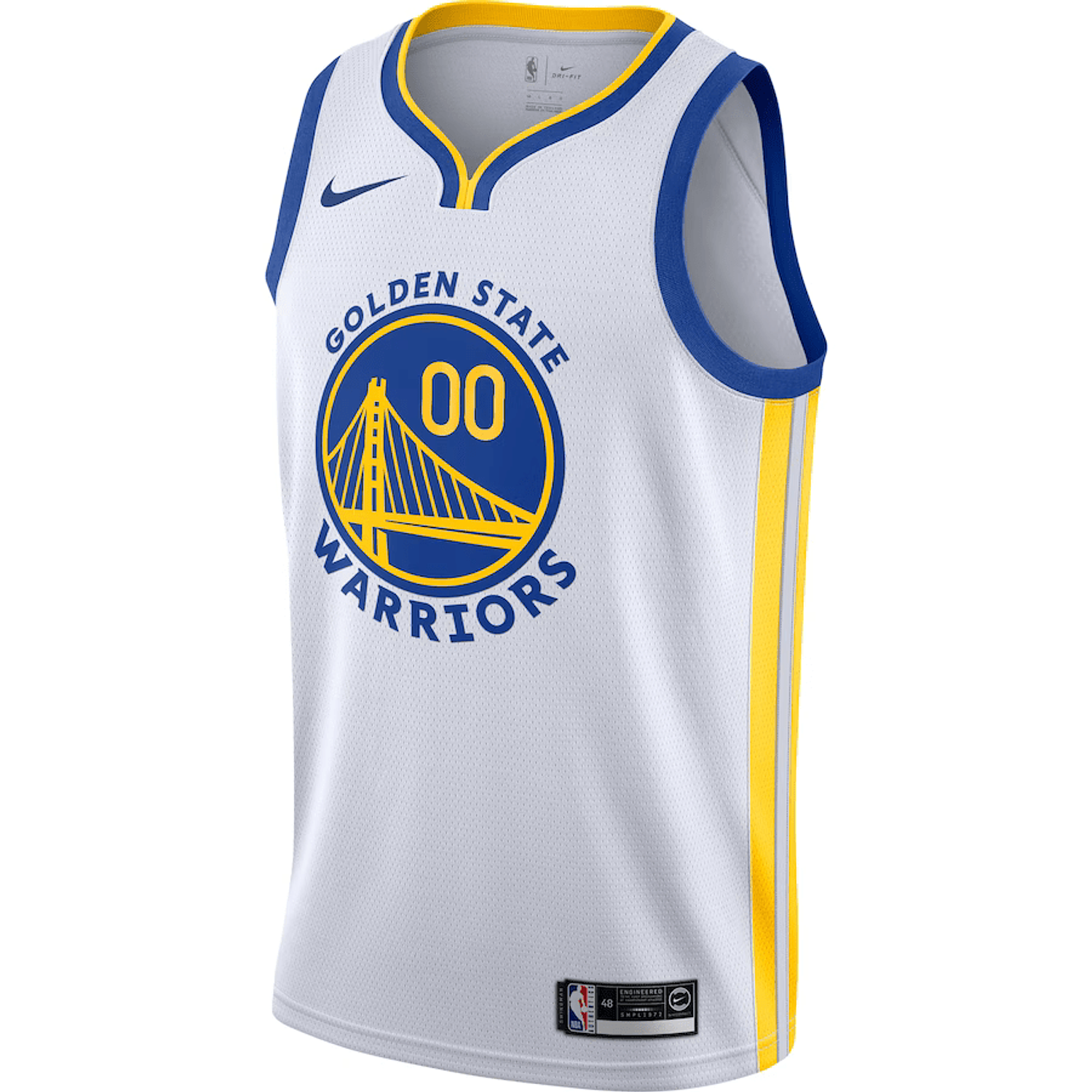 Camisola Nike Branca Golden State Warriors 1