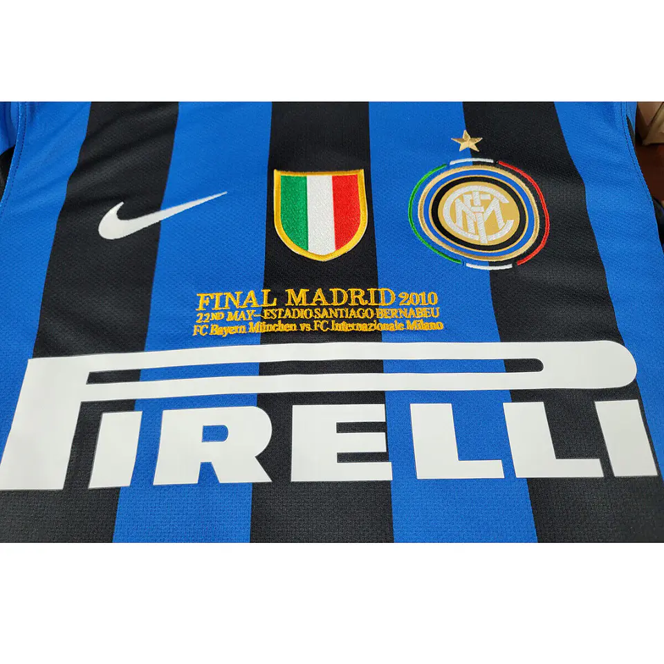 Camisola Inter de Milão Final UCL 09/10 Retro 2